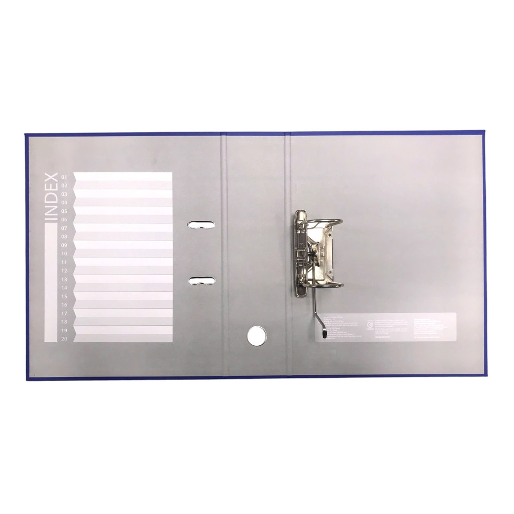 Bìa còng 1 mặt si TL Flexoffice FO-BC018 9cm F4 xanh dương (10/30)