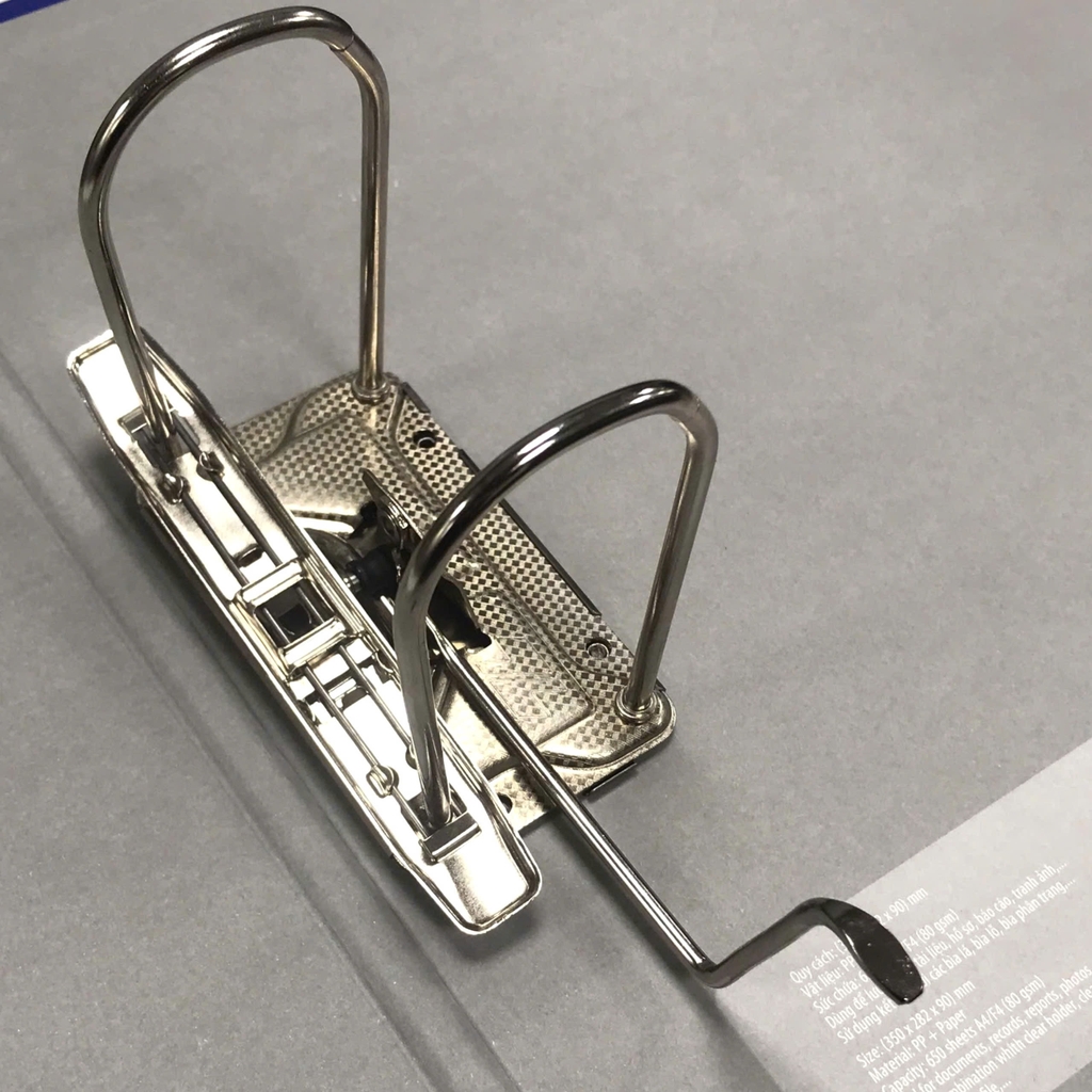 Bìa còng 1 mặt si TL Flexoffice FO-BC018 9cm F4 xanh dương (10/30)