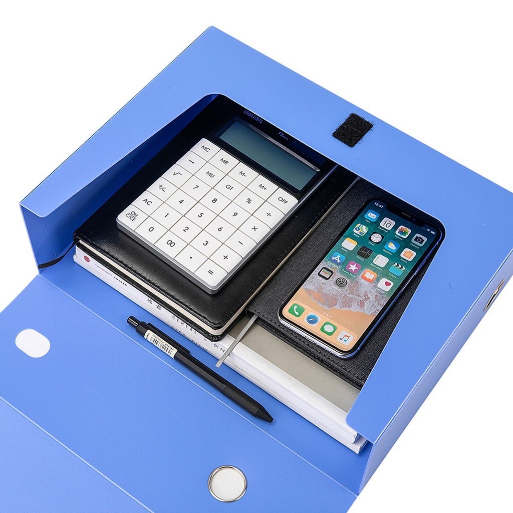 Bìa hộp nhựa Deli