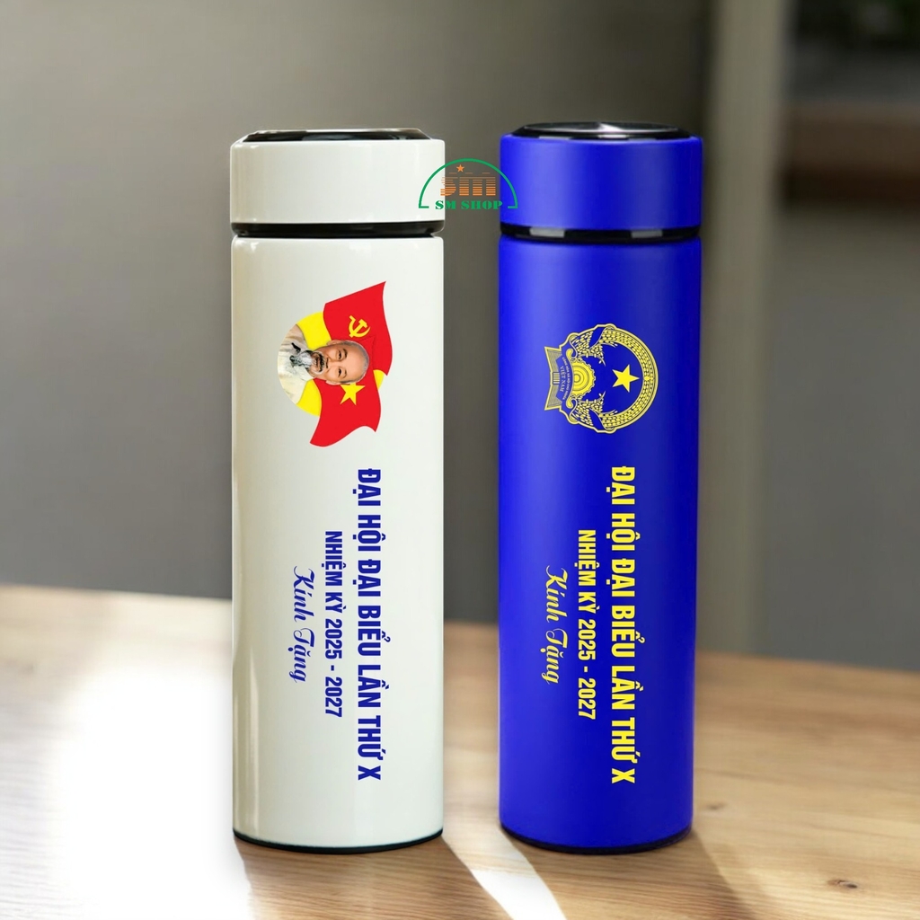 Quà tặng bình giữ nhiệt in logo