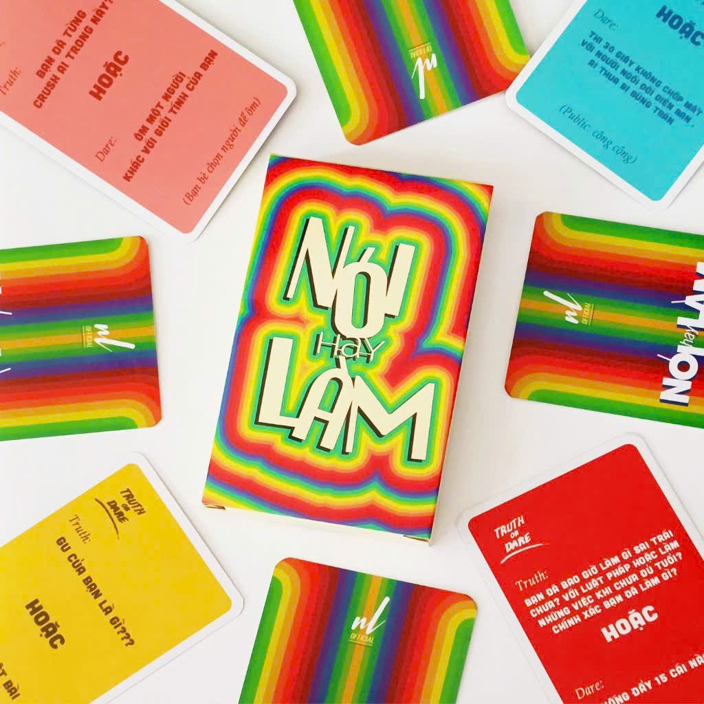 Bộ bài The Kas Nói hay Làm - Rainbow ver