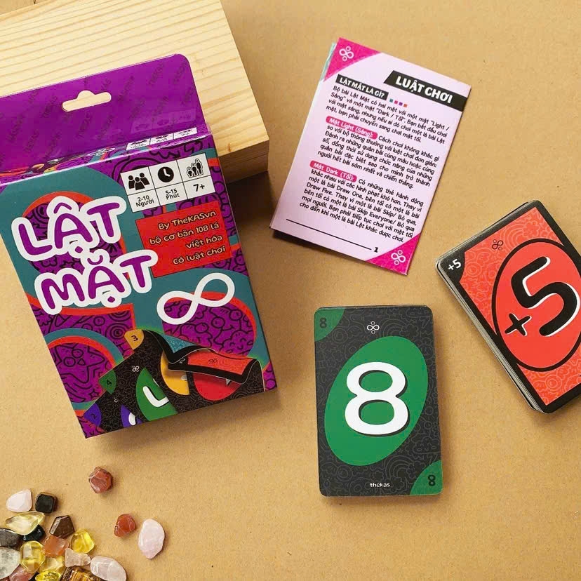 Bộ bài The Kas Trò chơi Lật mặt