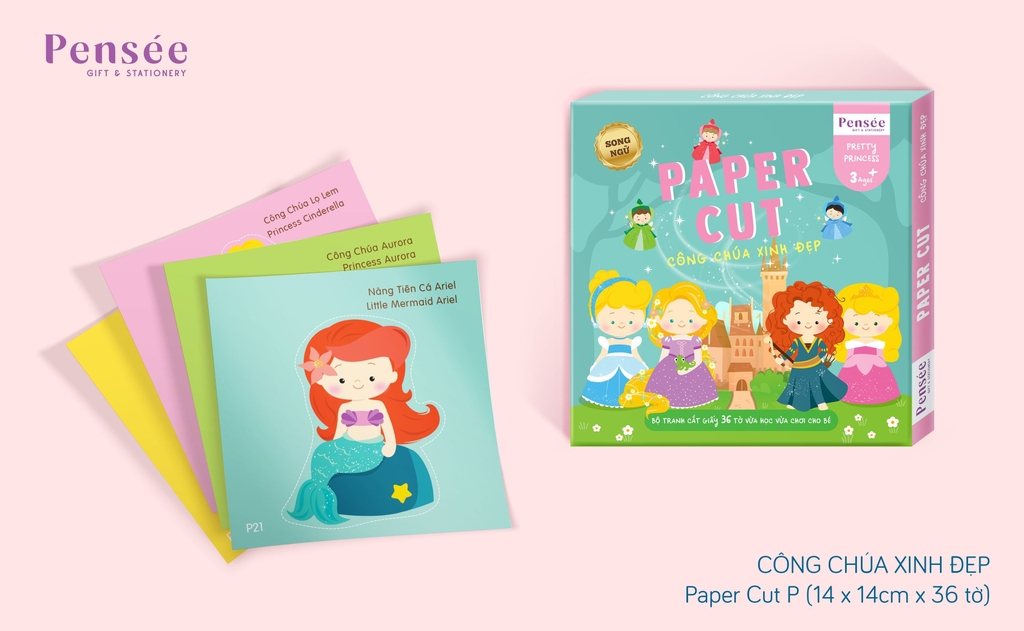 Bộ cắt giấy thủ công Pensée