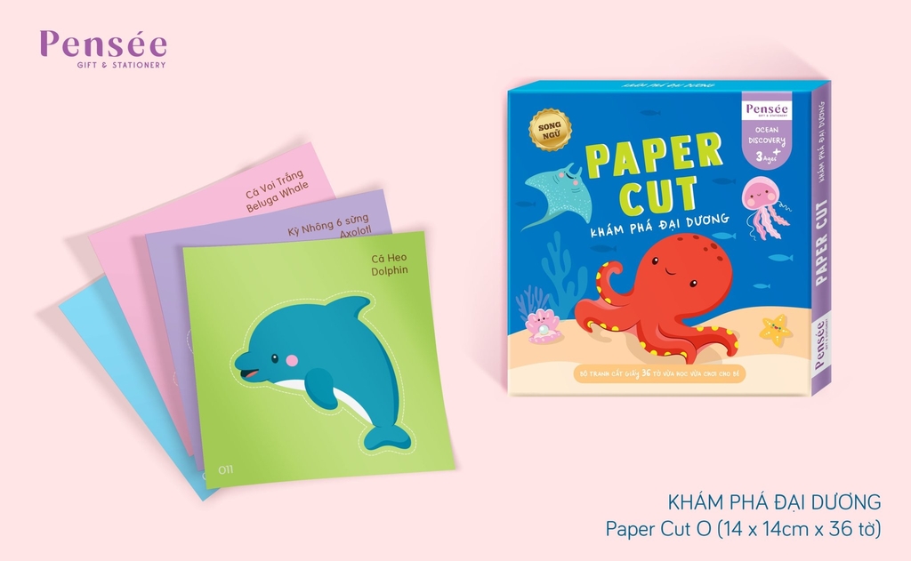 Bộ cắt giấy thủ công Pensée
