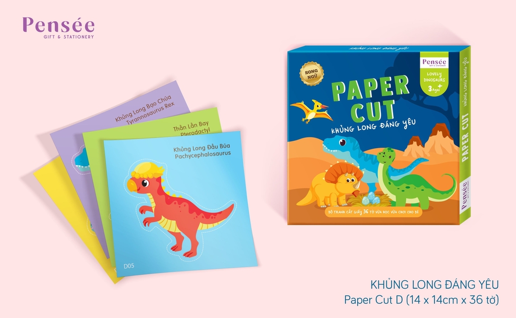 Bộ cắt giấy thủ công Pensée