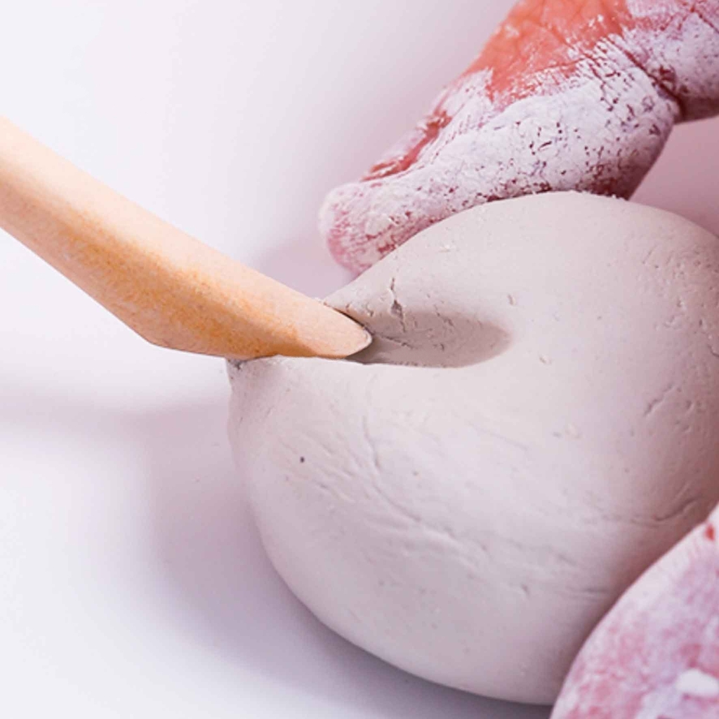 Bộ dụng cụ tạo hình đất sét Mont Marte MMSP0003 gỗ 10 món