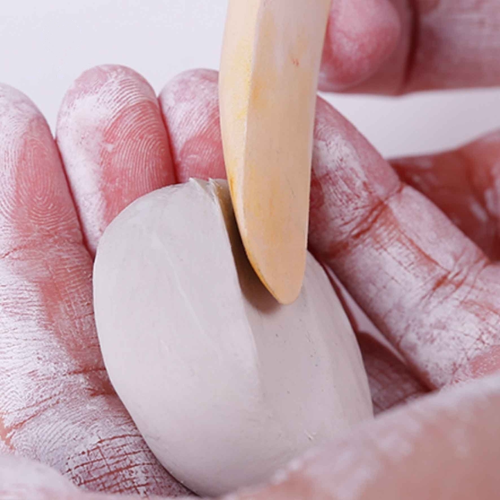 Bộ dụng cụ tạo hình đất sét Mont Marte MMSP0003 gỗ 10 món