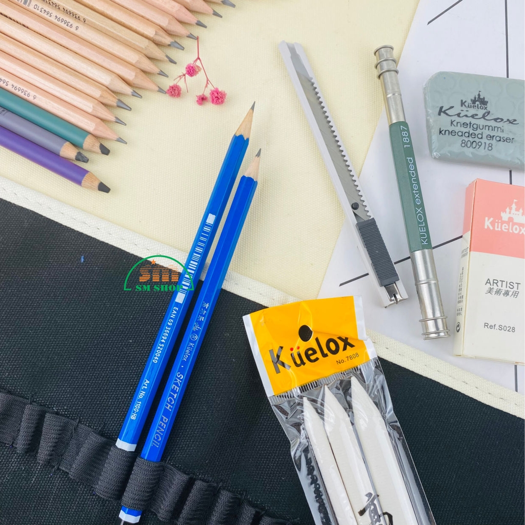 Bộ dụng cụ vẽ phác thảo Kuelox 1527