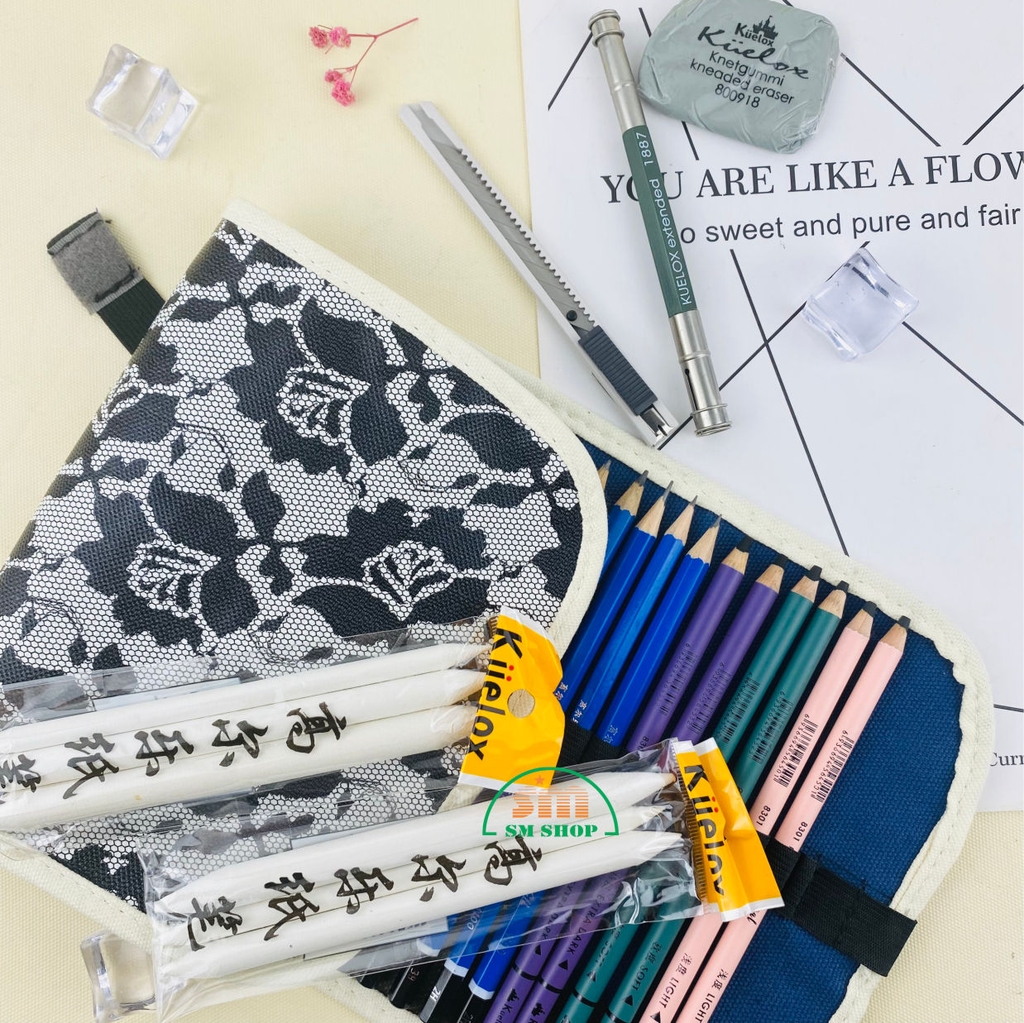 Bộ dụng cụ vẽ phác thảo Kuelox 1543