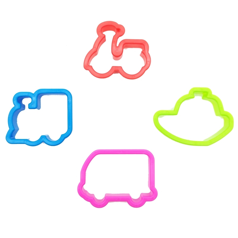 Bộ khuôn đất nặn Smart Kids SK-BLM5-001 4 món + cây lăn