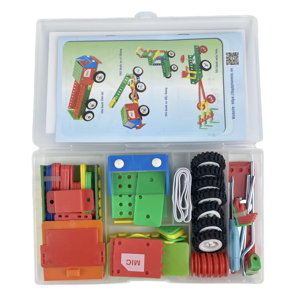 Bộ lắp ghép mô hình kĩ thuật Mic lớp 4&5 (10)