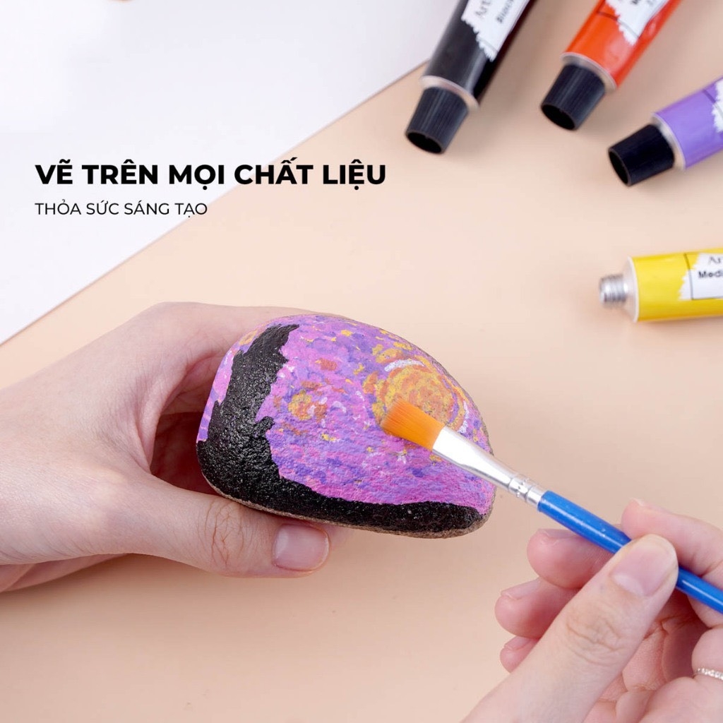 Bộ màu vẽ Acrylic Artmate AM-AC001/ AC002 12ml