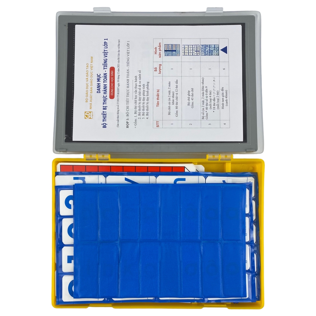 Bộ thực hành Toán - Tiếng Việt lớp 1