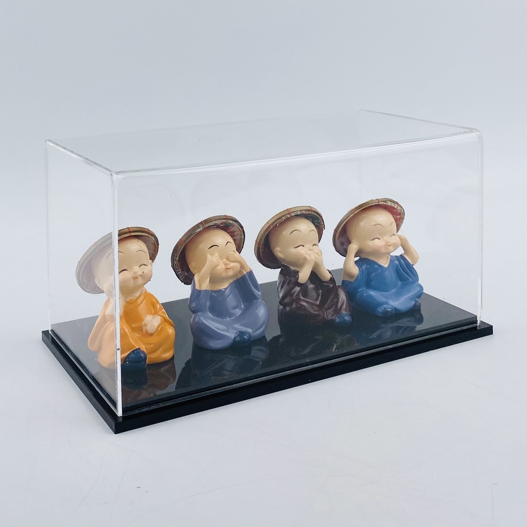 Bộ tượng 4 chú tiểu đội nón 455809