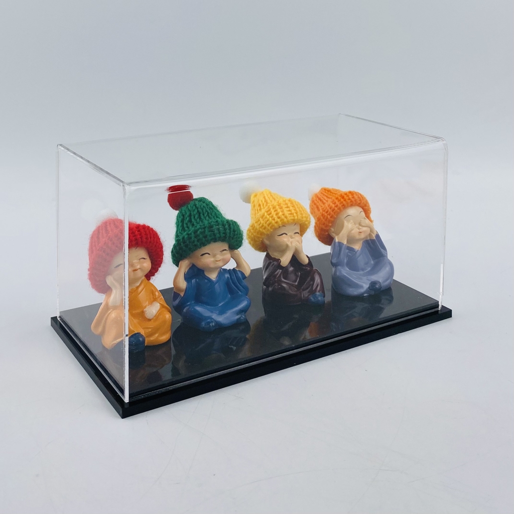 Bộ tượng 4 chú tiểu đội nón 455809