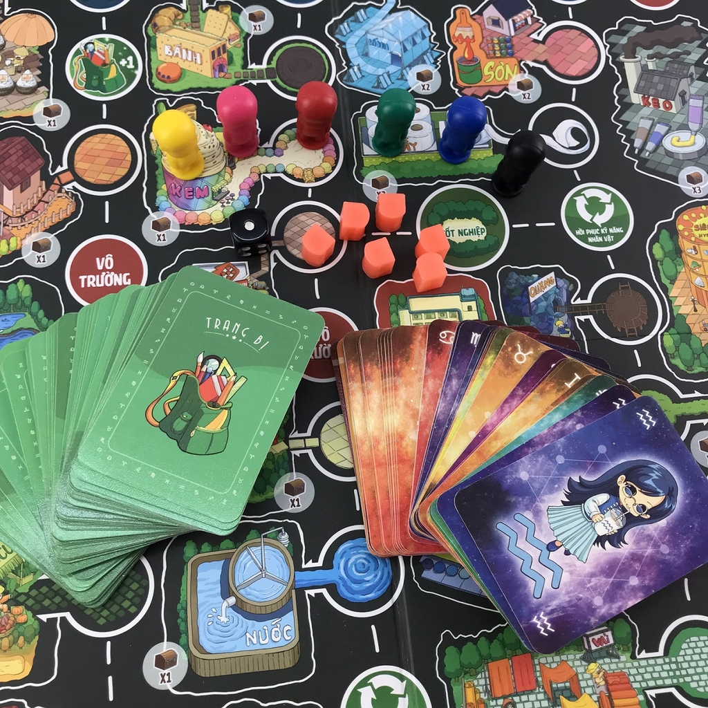 Boardgame Lớp Học Mật Ngữ - Cuộc Đua Sao Chổi