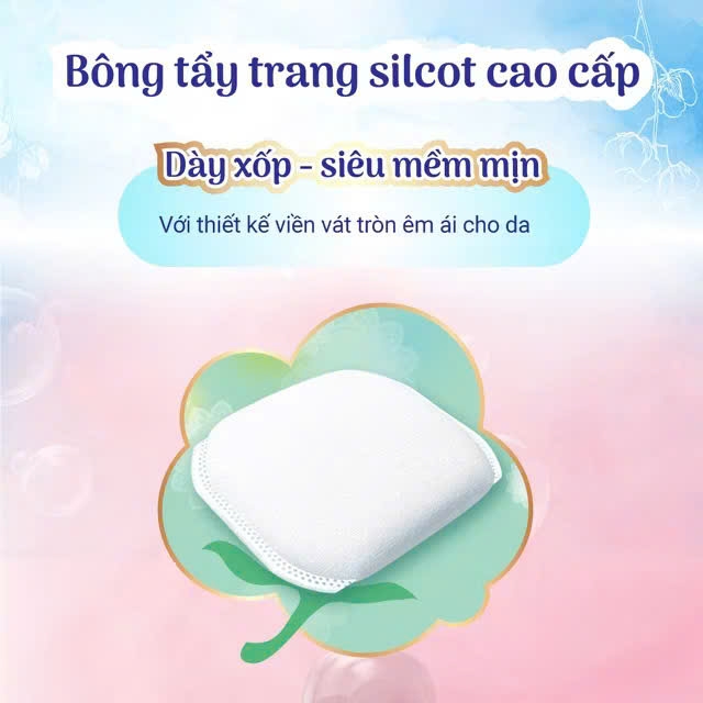 Bông tẩy trang Silcot