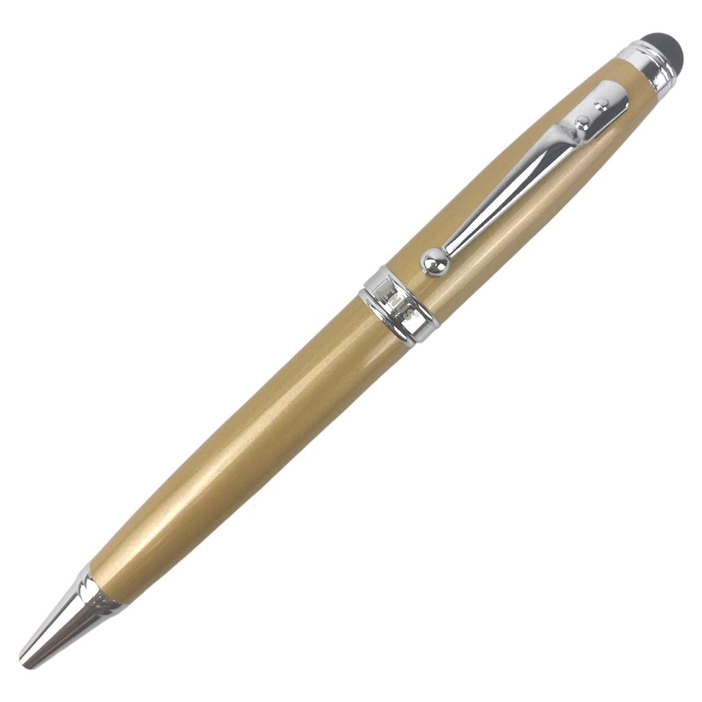 Bút bi cox Enus 1081 1.0mm thân vàng + hộp