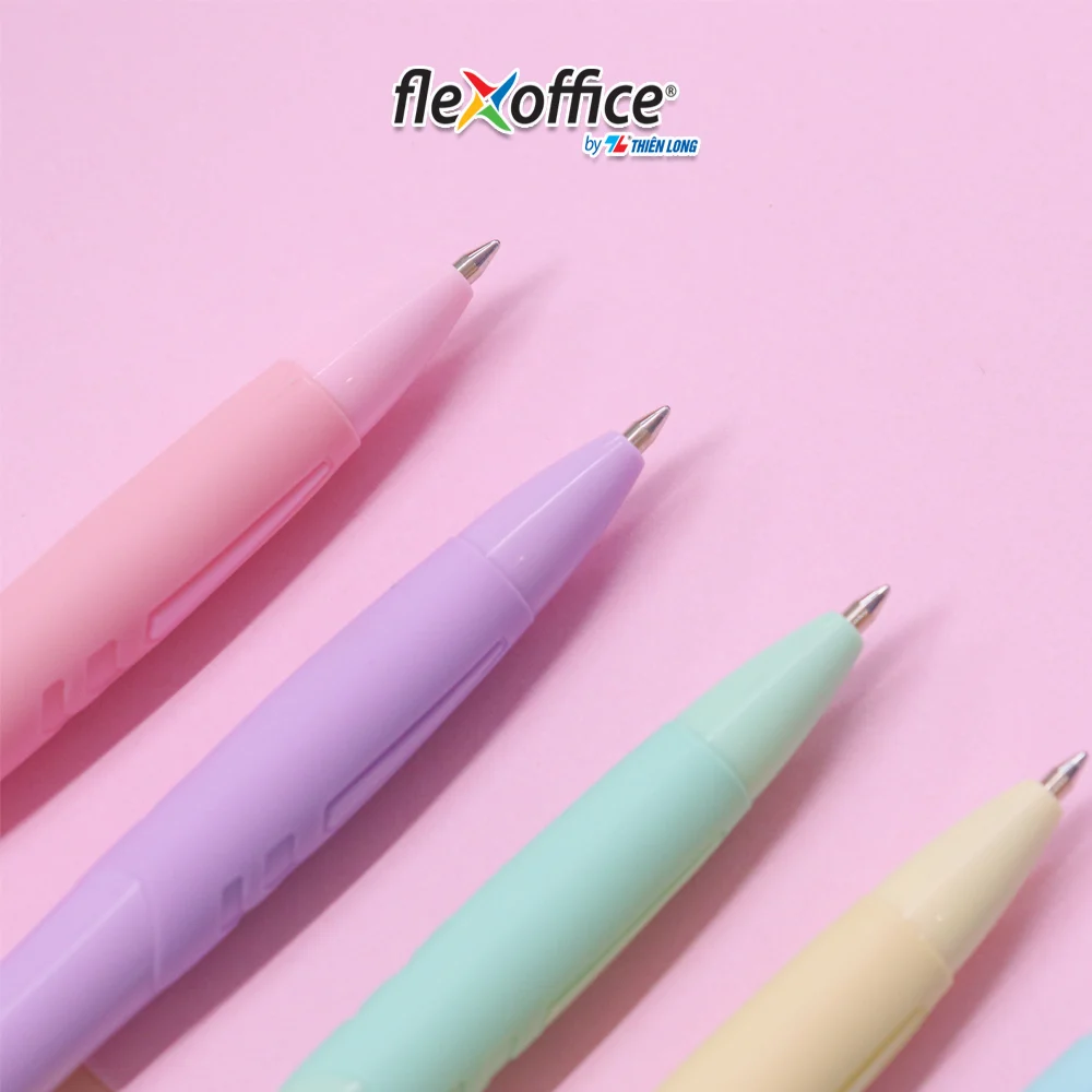 Bút bi TL Flexoffice Pazto FO-GELB039/VN xanh dương (5)