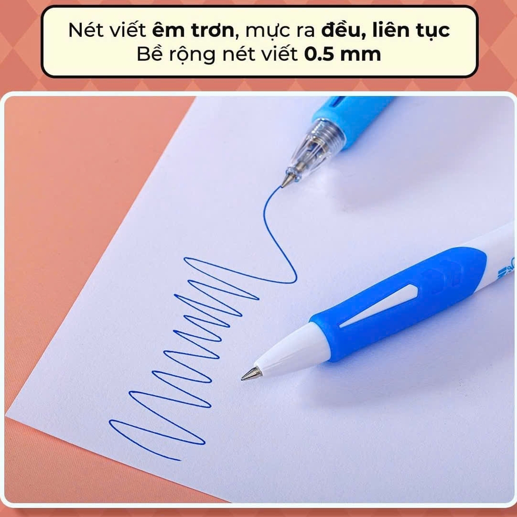 Bút bi TL GEL-129/PLUS 0.5mm (10)