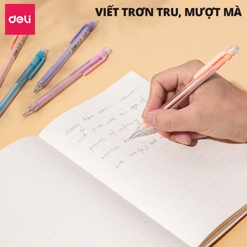 Bút chì bấm Deli U502 0.7mm (36)