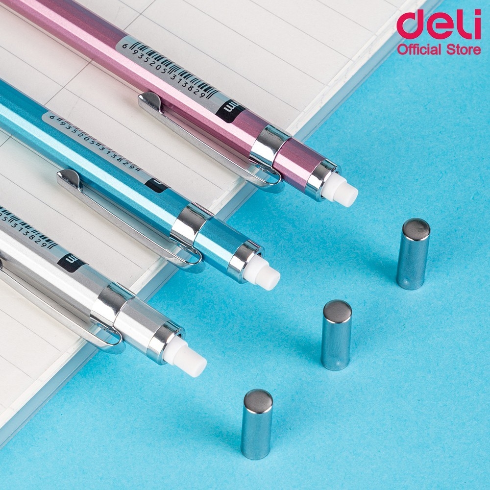 Bút chì bấm Deli U998 0.7mm (36)