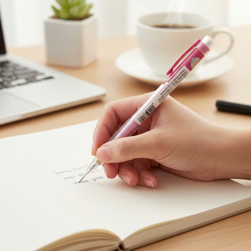 Bút chì bấm Pentel AX107 0.7mm, Bút chì ngòi, Viết chì kim (12/144)