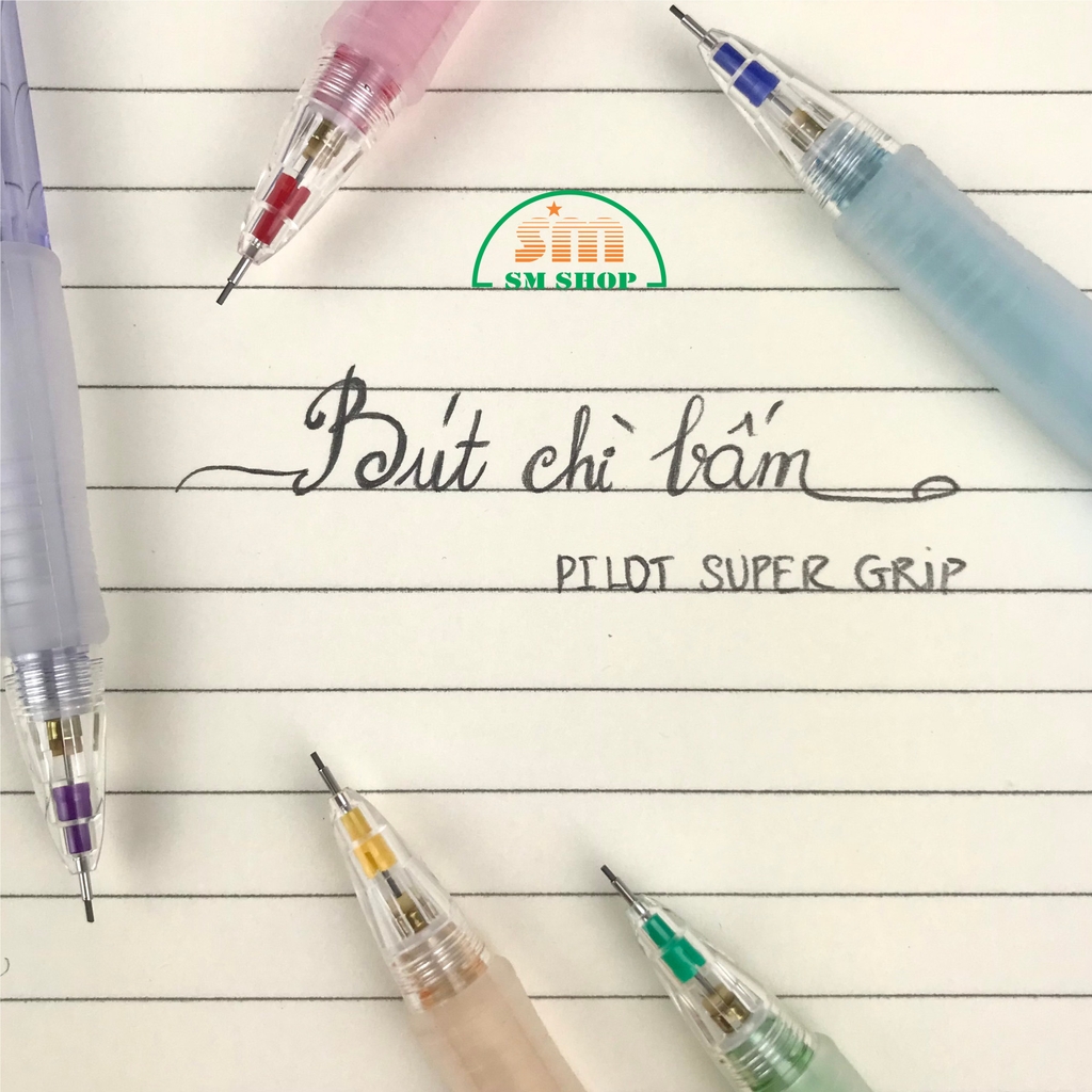 Bút chì bấm Pilot H-185N 2B 0.5mm (12)