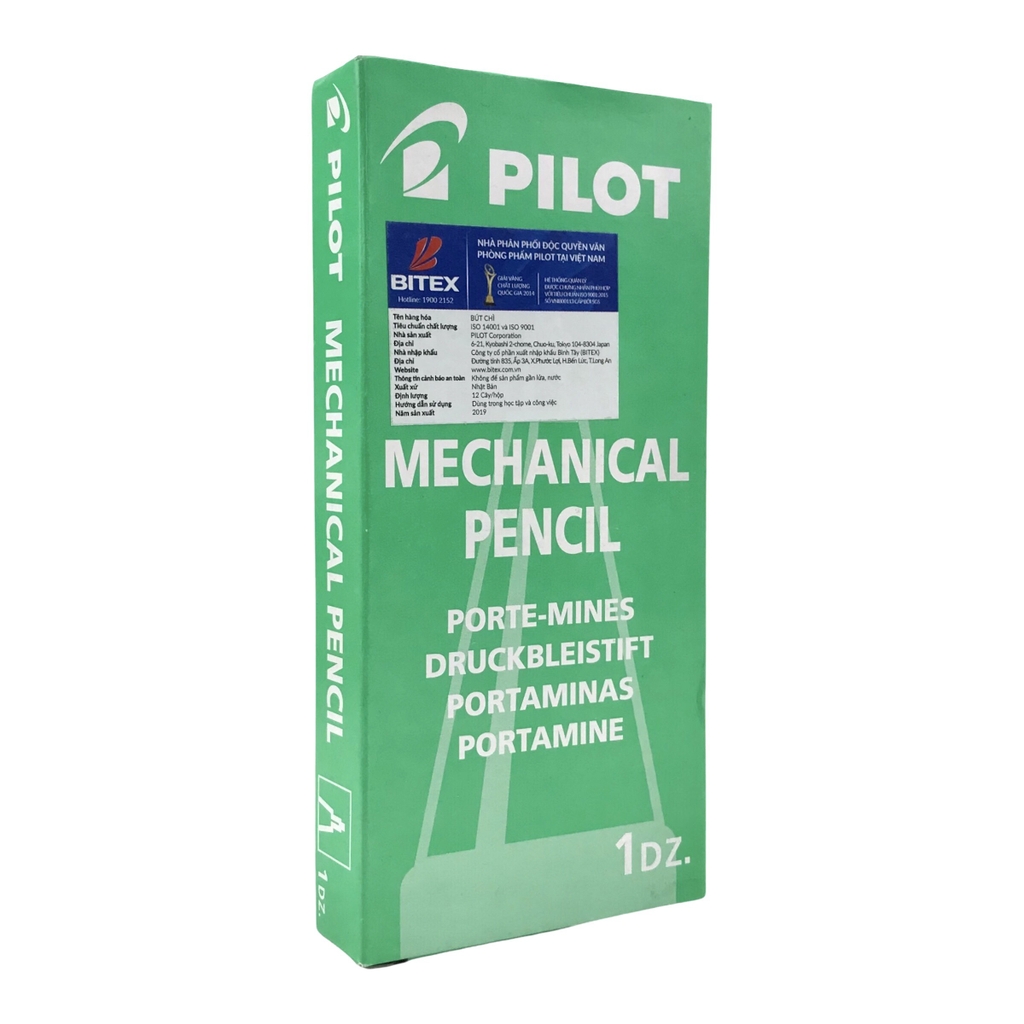 Bút chì bấm Pilot H-325-GT 0.5mm (12)