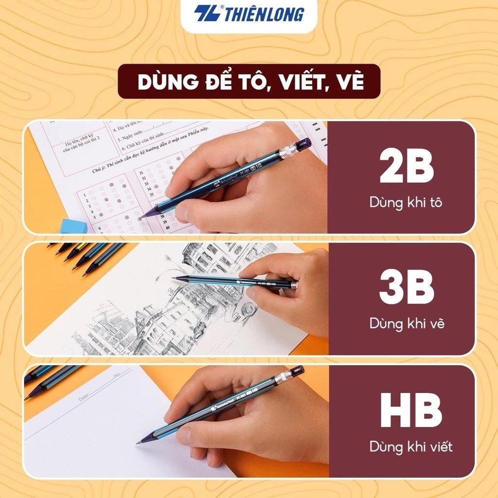 Bút chì bấm TL PC-003 2.0mm (10/960)