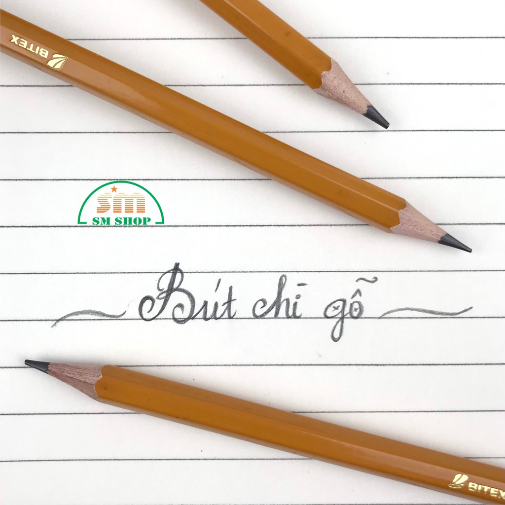Bút chì gỗ Bitex PC13 2B (12/144)