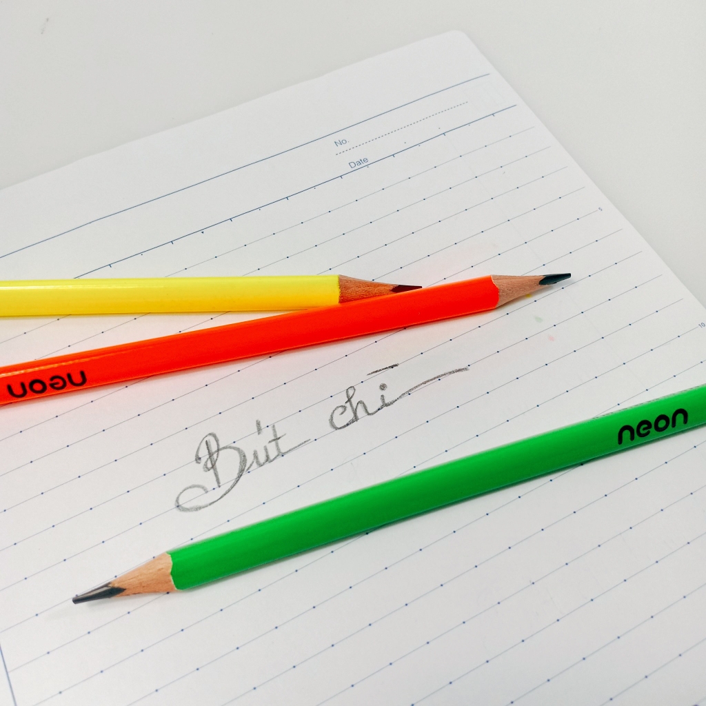 Bút chì gỗ Deli Neon U518 (12/144)