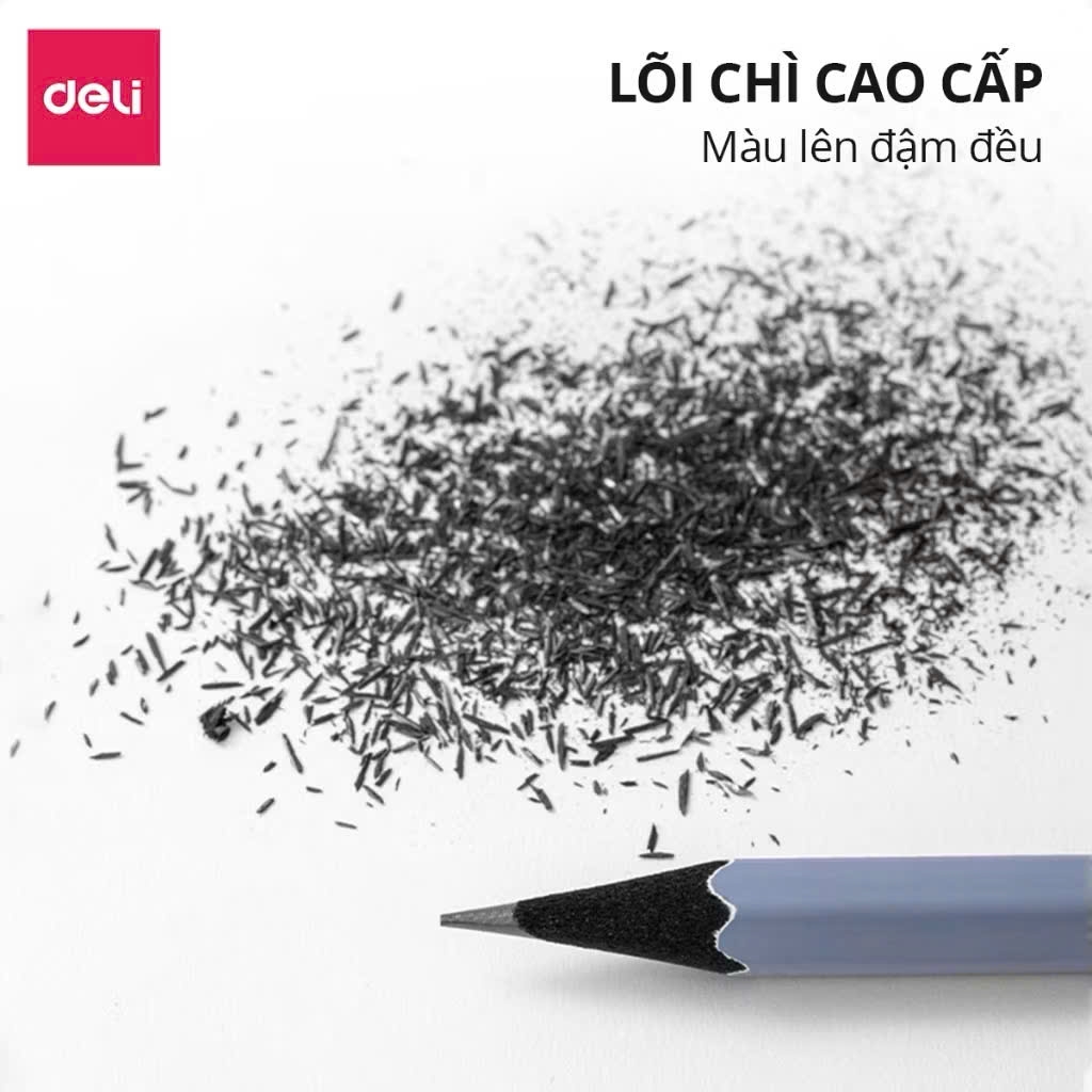 Bút chì gỗ Deli NS724 2B (10)