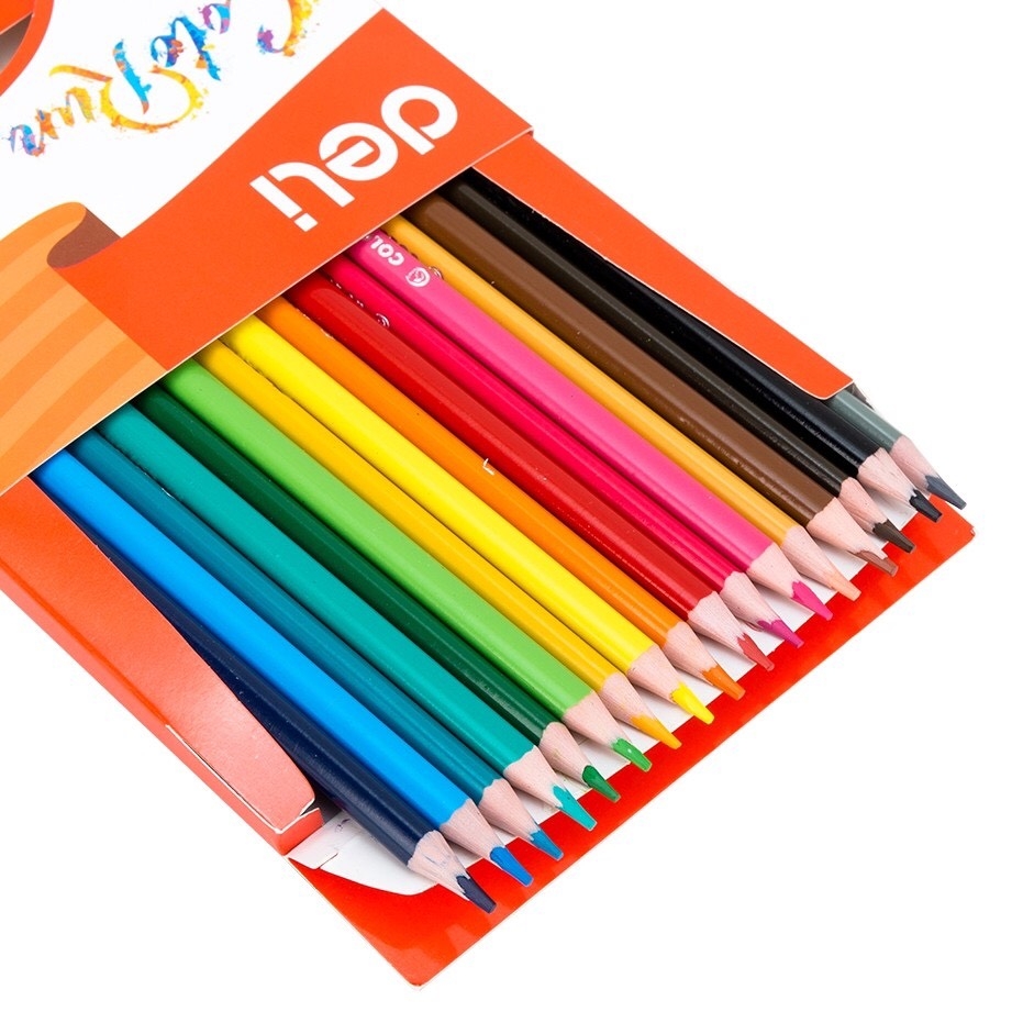 Bút chì màu Deli C00110 18 màu (24/96)