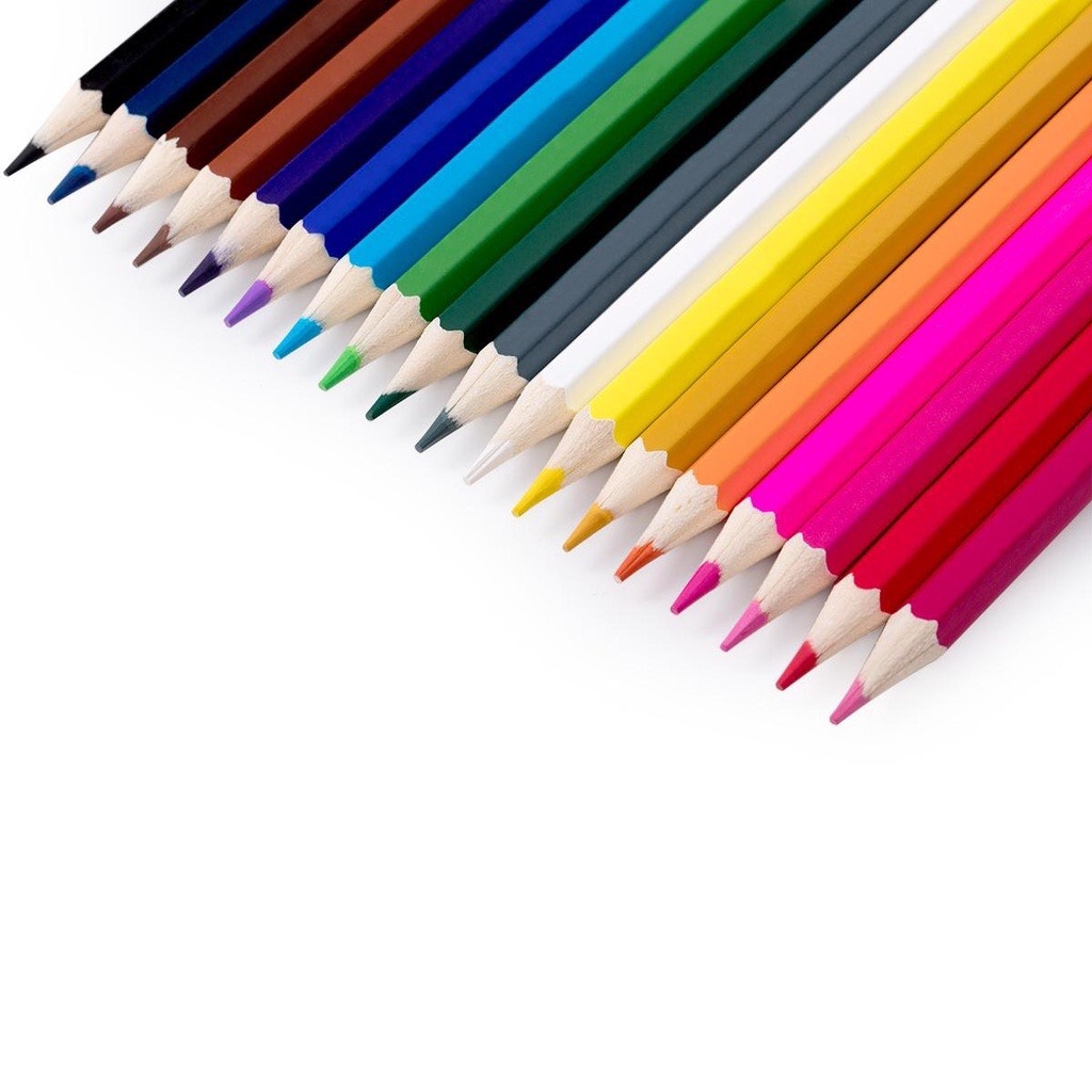 Bút chì màu Deli C00110 18 màu (24/96)