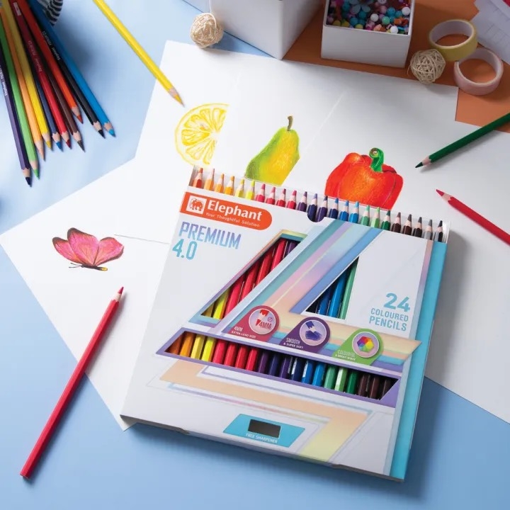 Bút chì màu Elephant Premium 4.0