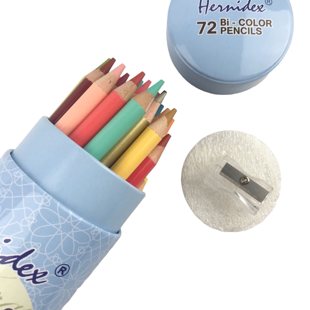 Bút chì màu Hernidex L412-72TN 2 đầu 72 màu (12)