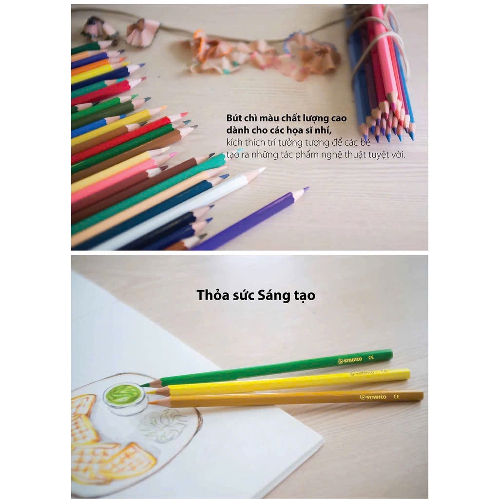 Bút chì màu Stabilo Swans 1876 / 1878