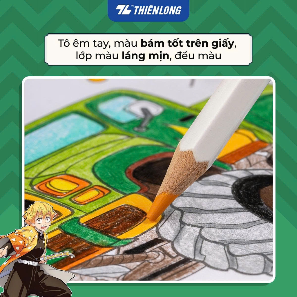 Bút chì màu TL Colokit CPC-C042 / CPC-C043, Màu chì