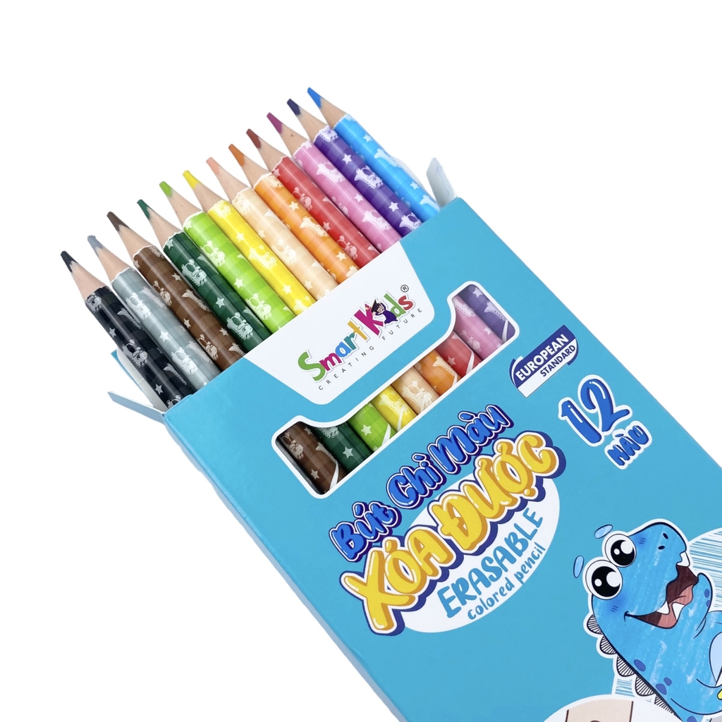 Bút chì màu xóa được Smart Kids CP10/ CP11