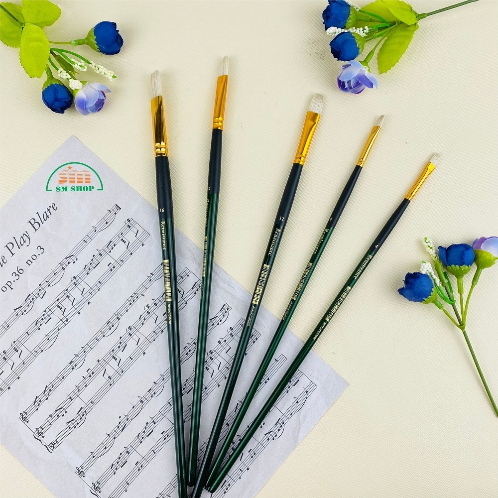 Bút cọ dẹt Renaissance #4 / #12 / #16 / #20 / #8