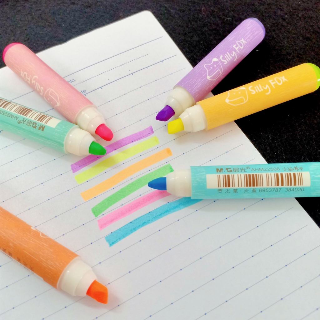 Bút dạ quang MG AHM22506 6 màu (24/720)
