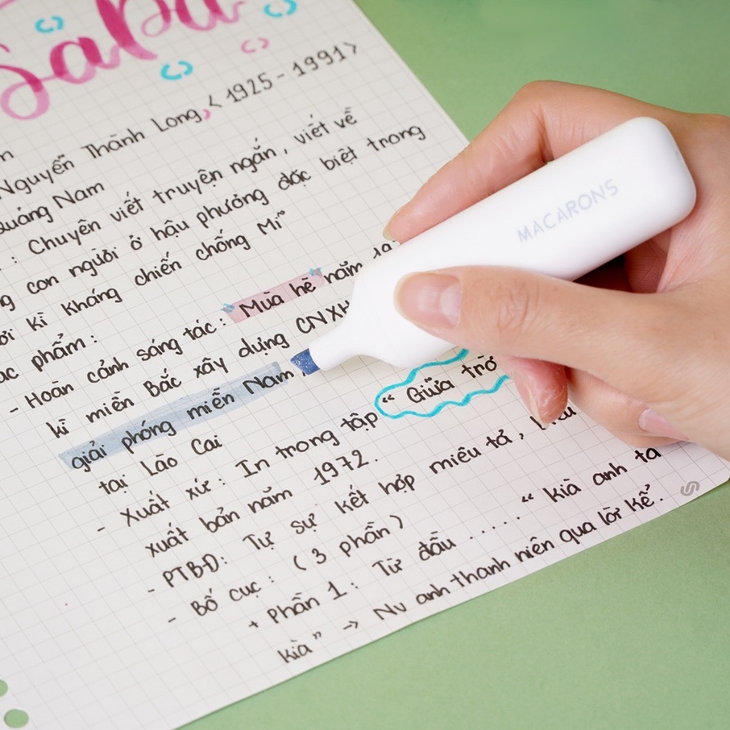 Bút dạ quang nhũ Classmate CL-HL0006S 4 màu