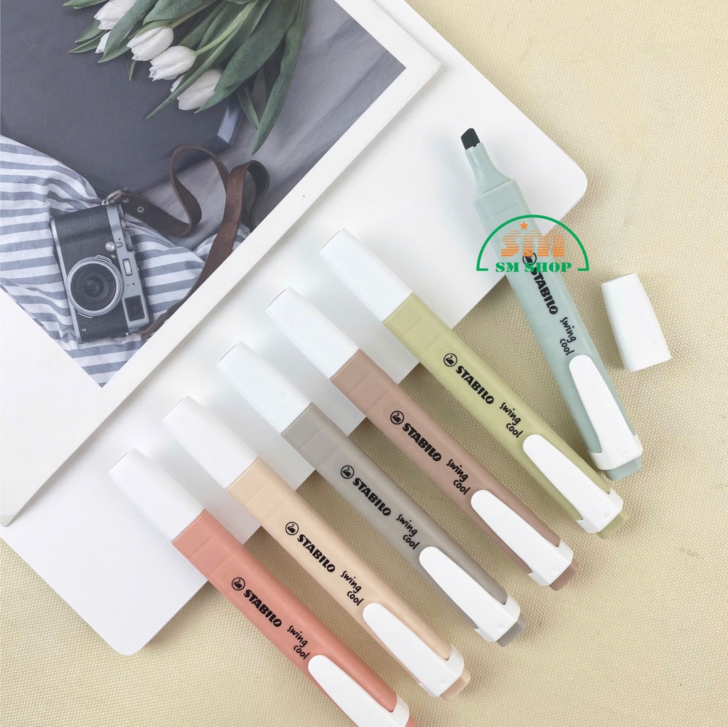 Bút dạ quang Stabilo Swing cool 275 nature (10)