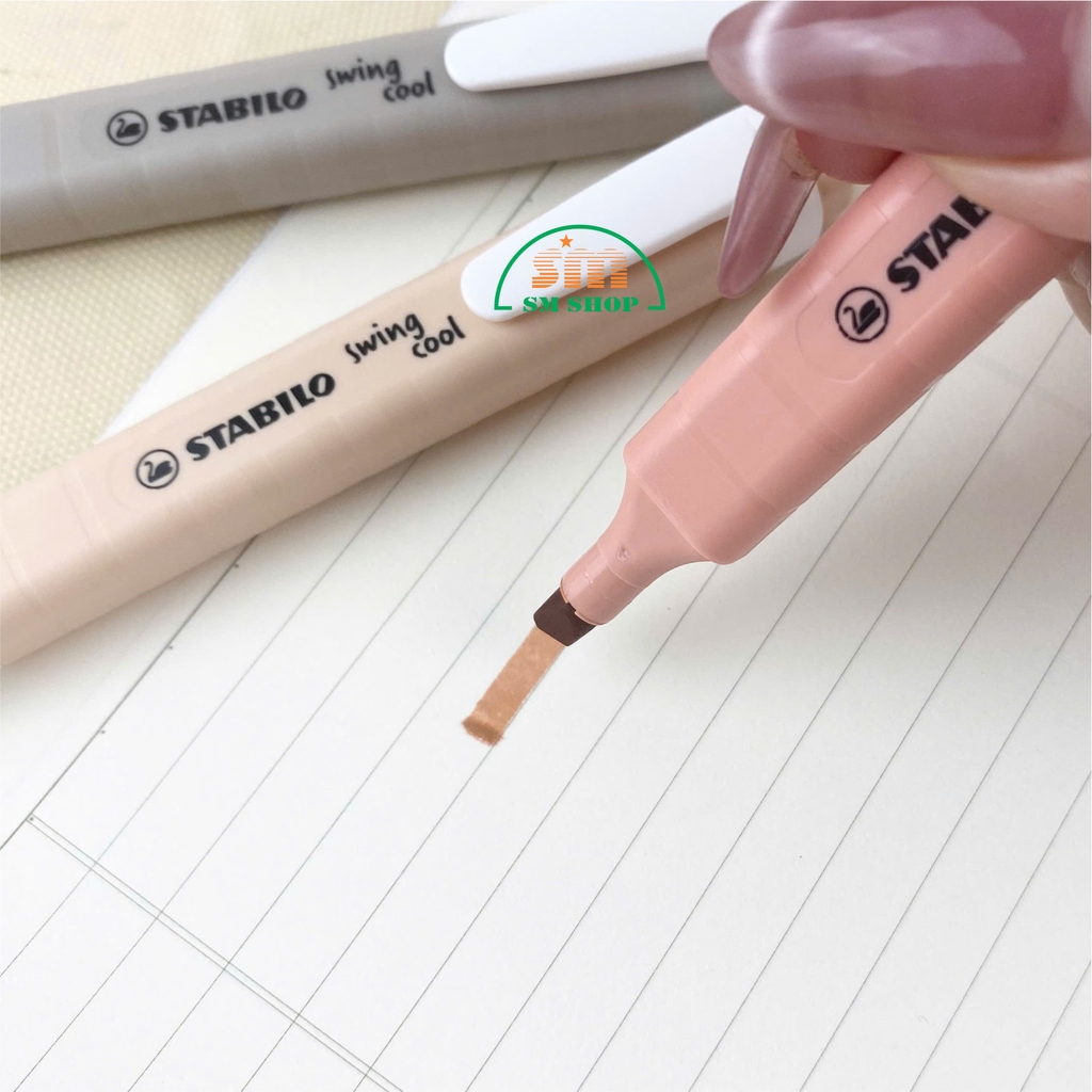 Bút dạ quang Stabilo Swing cool 275 nature (10)
