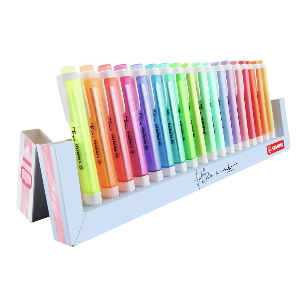 Bút dạ quang Stabilo Swing cool 275/18-01 18 màu