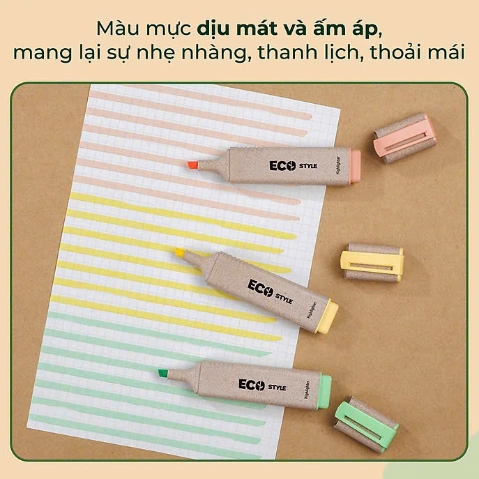 Bút dạ quang TL Eco Style HL-015/ECO