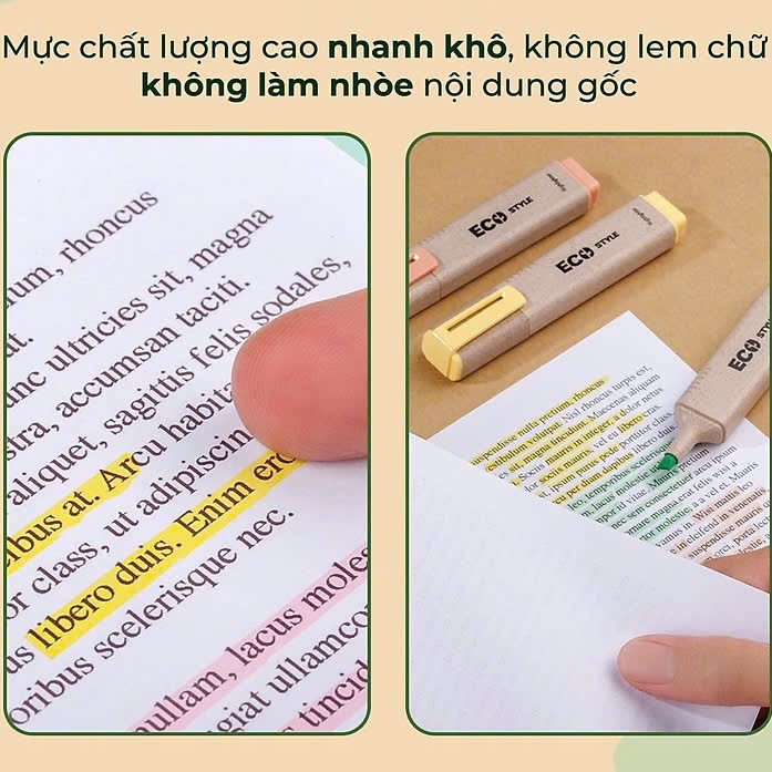 Bút dạ quang TL Eco Style HL-015/ECO