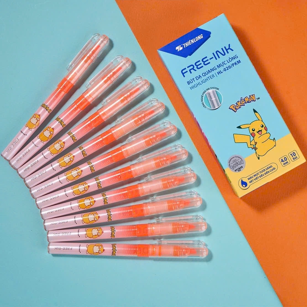 Bút dạ quang TL free-ink HL-020/PKM (10)