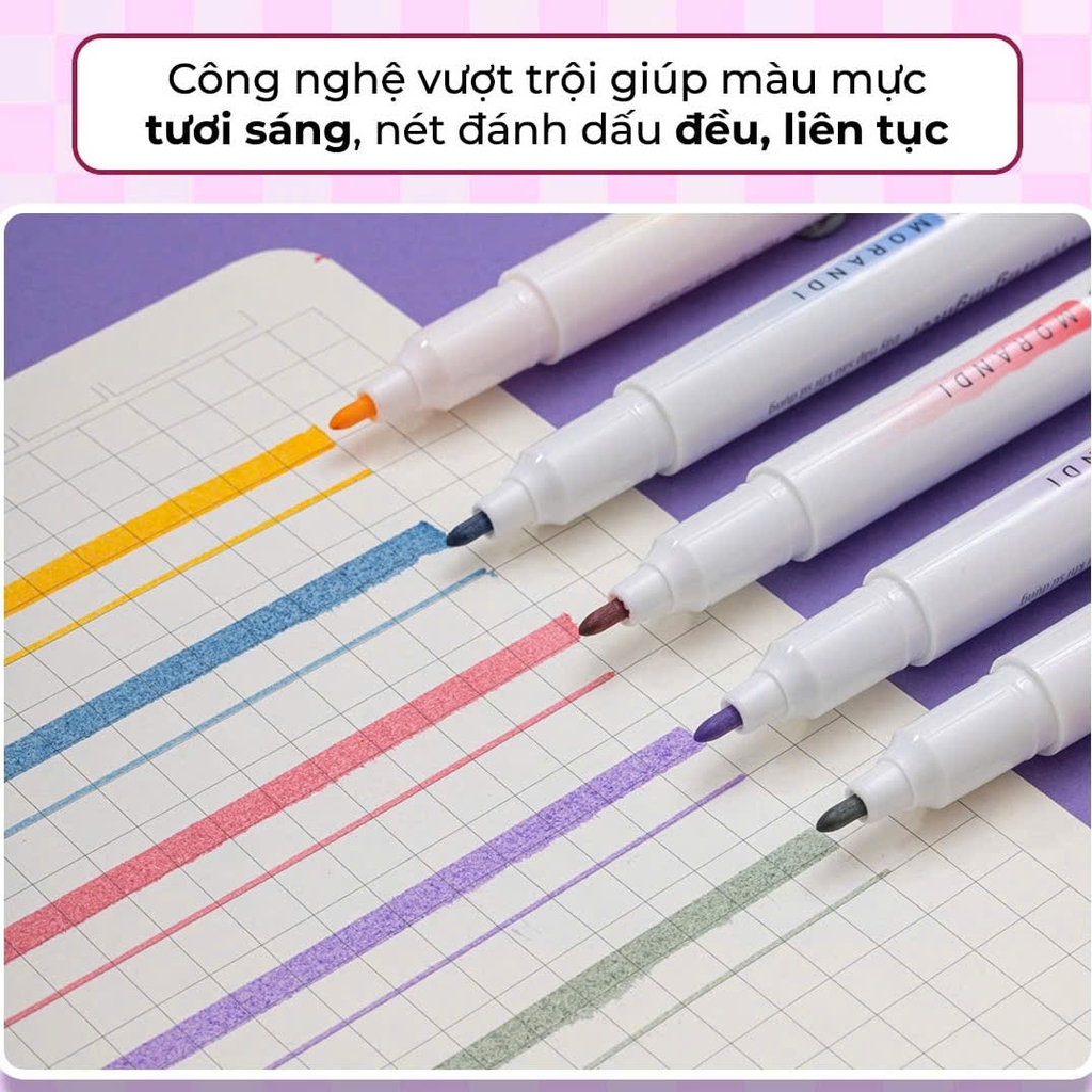 Bút dạ quang TL HL-024, Bút nhớ dòng, Bút highlight (10/720)